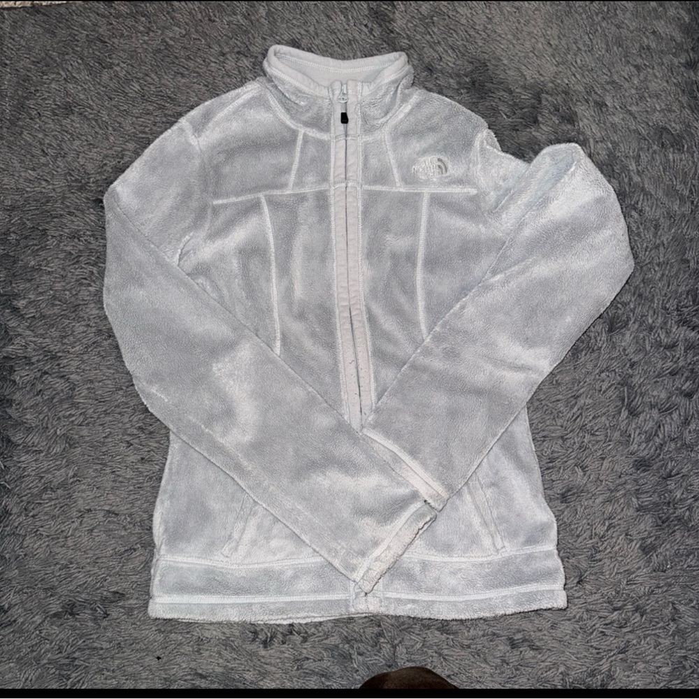 The North Face Light Gray Fleece Jacket